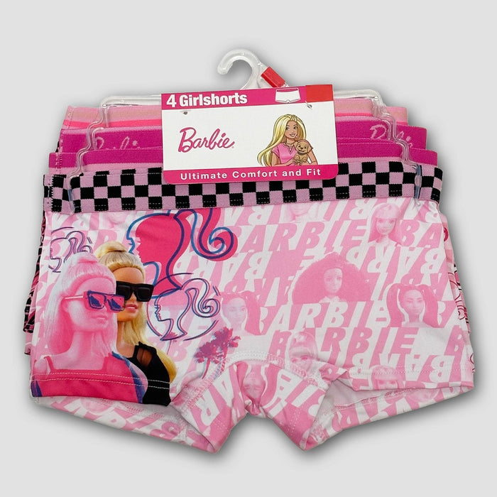Girls' Barbie 4pk Underwear - 6