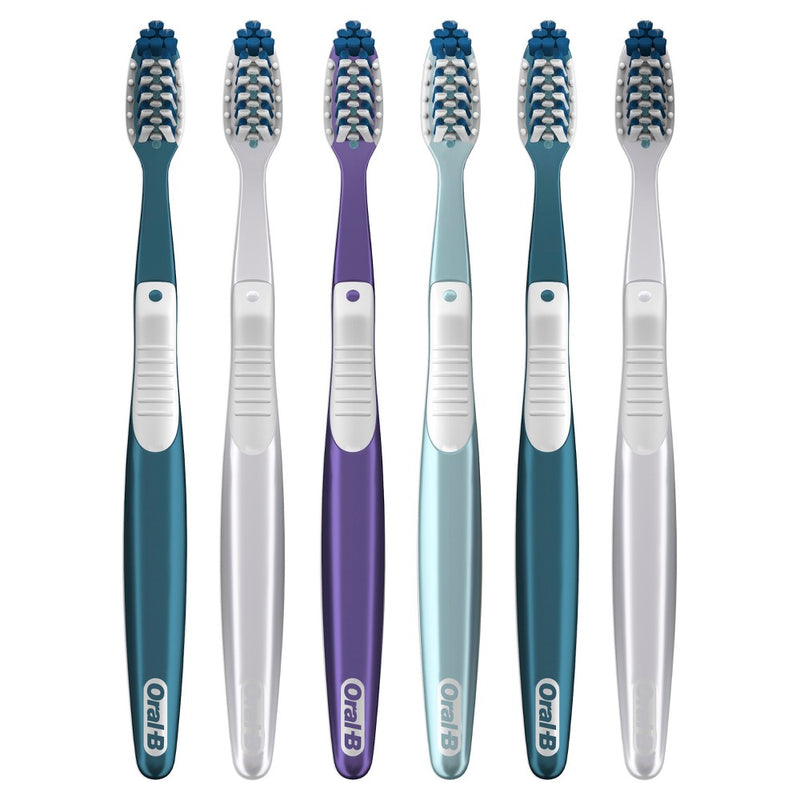 Oral-B Pro-Health CrossAction All-in-One Soft Toothbrush - 6ct