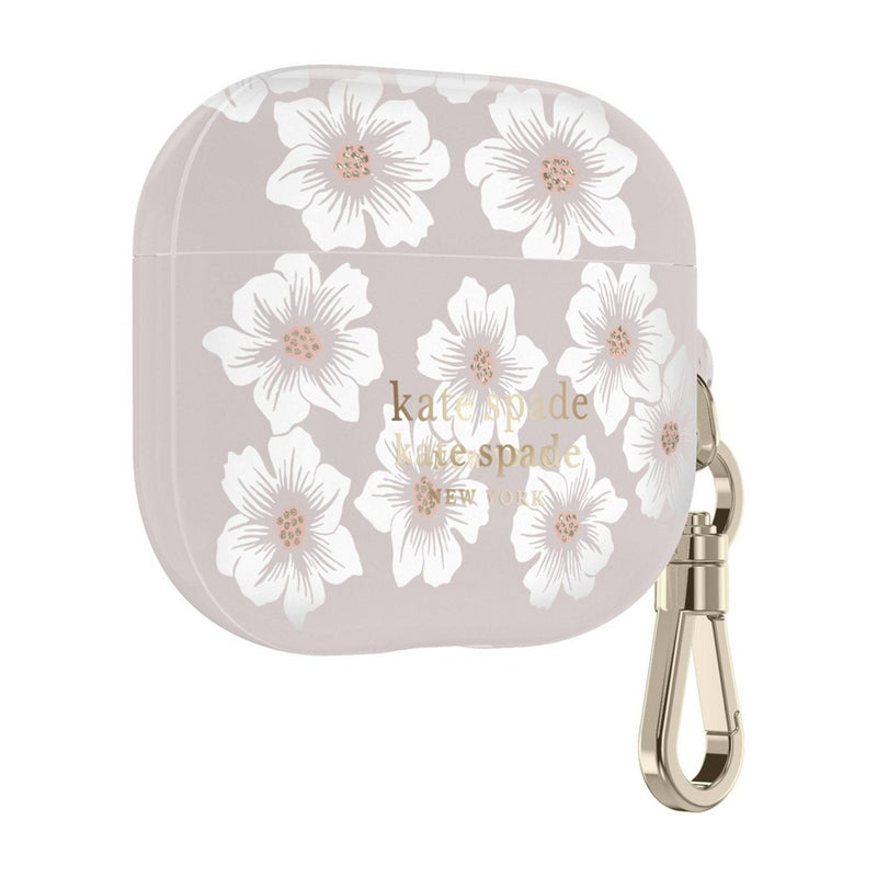 Kate Spade New York Protective AirPods (3rd generation) Case - Hollyhock Cream/Blush