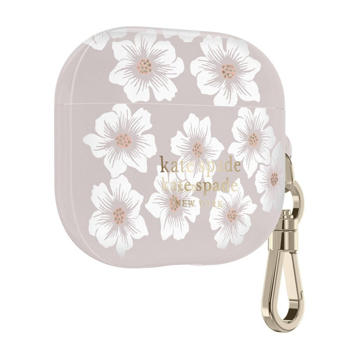 Kate Spade New York Protective AirPods (3rd generation) Case - Hollyhock Cream/Blush