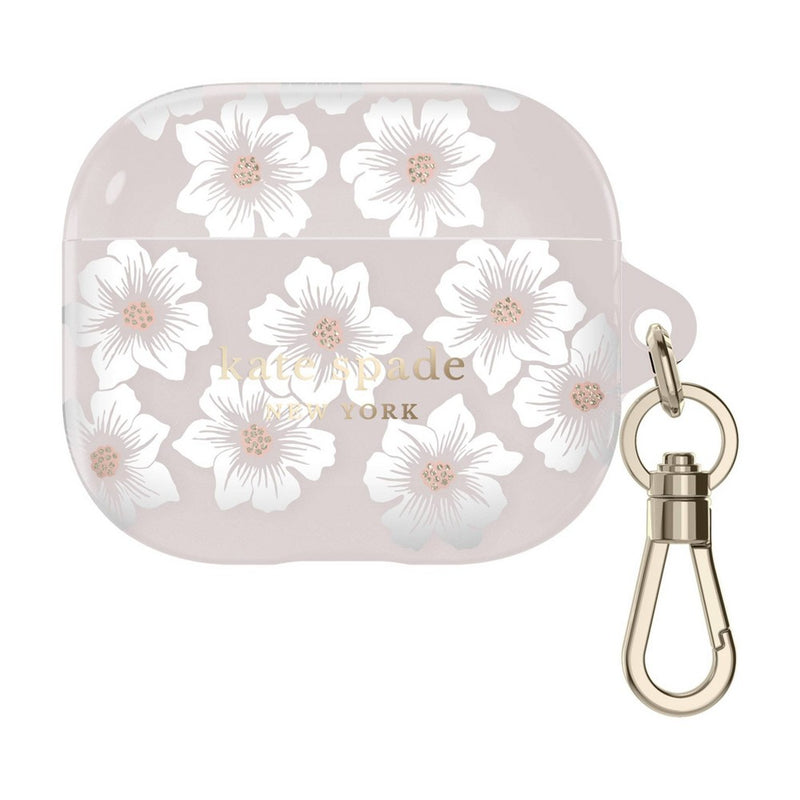 Kate Spade New York Protective AirPods (3rd generation) Case - Hollyhock Cream/Blush