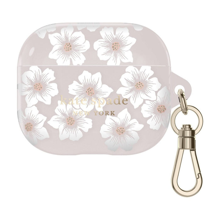 Kate Spade New York Protective AirPods (3rd generation) Case - Hollyhock Cream/Blush