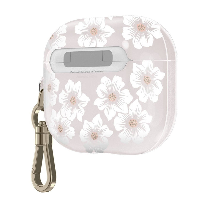 Kate Spade New York Protective AirPods (3rd generation) Case - Hollyhock Cream/Blush