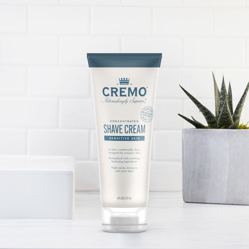 Cremo Sensitive Skin Shave Cream - Scented - 6 fl oz