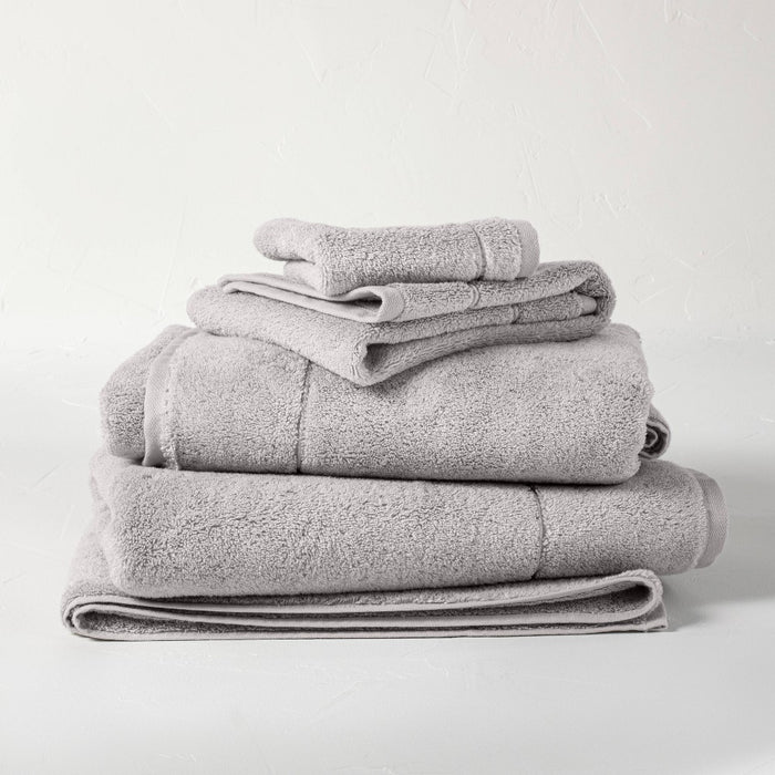 Modal Hand Towel Light Gray - Casaluna
