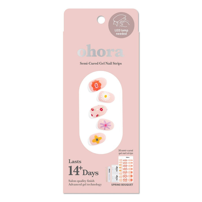 Ohora Gel Nail Art Design Line - Spring Bouquet - 30pc