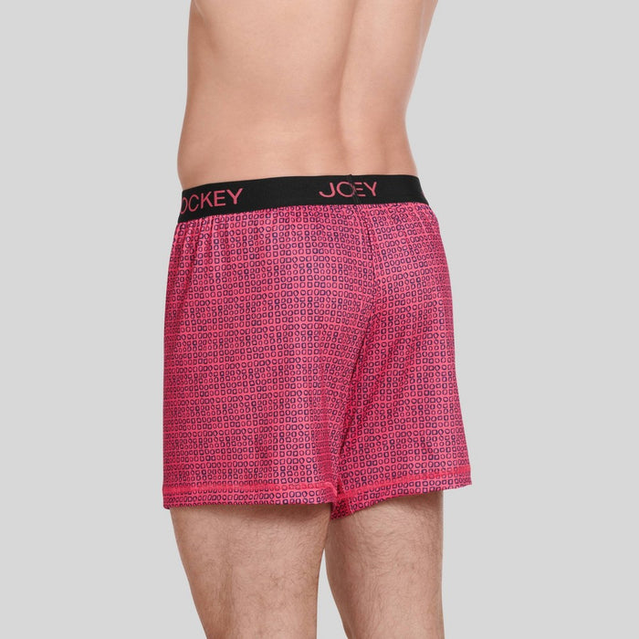 Jockey Generation Men's Microfiber Boxers 3pk - Gray/Navy Blue/Red S