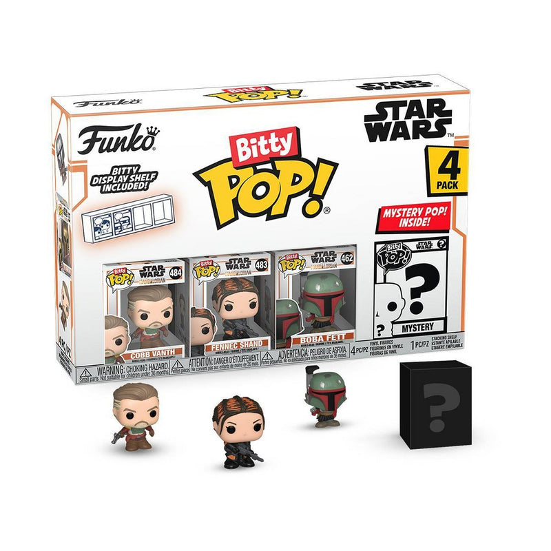 Funko Bitty POP! Star Wars The Mandalorian Marshal Figures - 4pk
