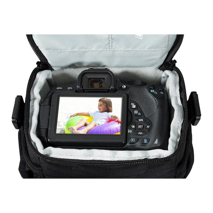 Lowepro Adventura SH 120R II Camera Carrying Bag Compatible with DSLR Camera - Black
