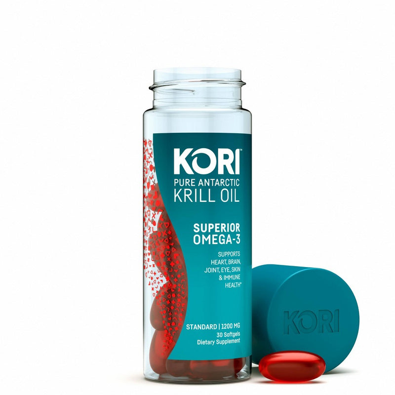 Kori Krill Oil Superior Omega-3 1200mg Standard Softgels - 30ct