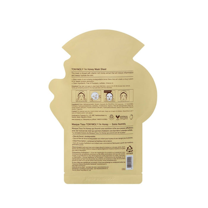 TONYMOLY Honey Sheet Mask - 0.74oz