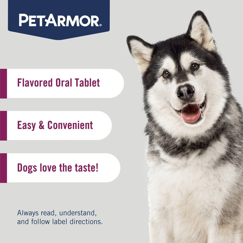 PetArmor 7-Way Deworm Dog Insect Treatment for Dogs - Above 25lbs EXP 08/2025
