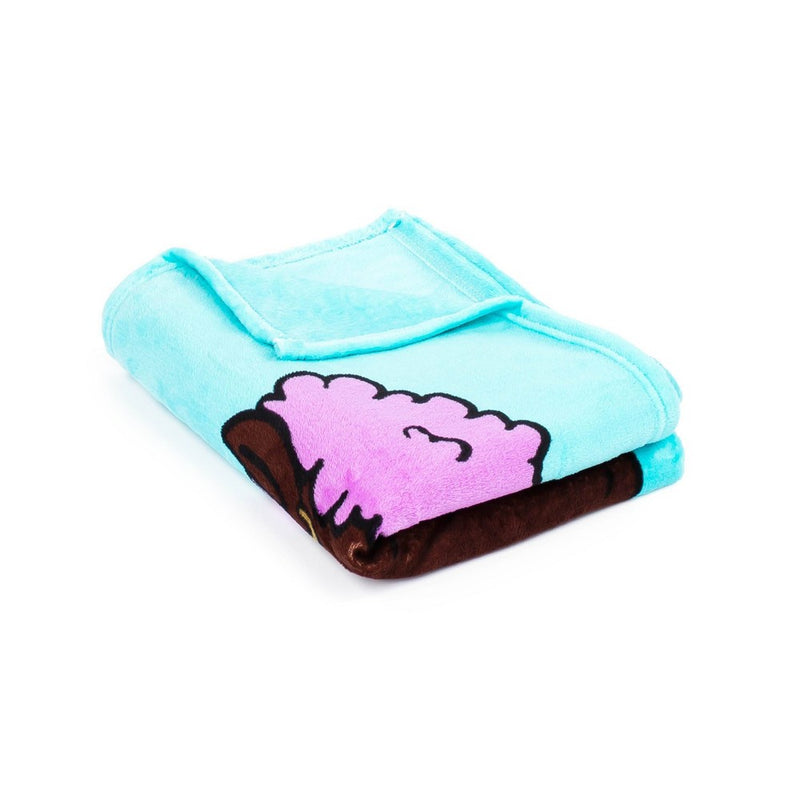 Afro Unicorn Kids' Throw Blankets