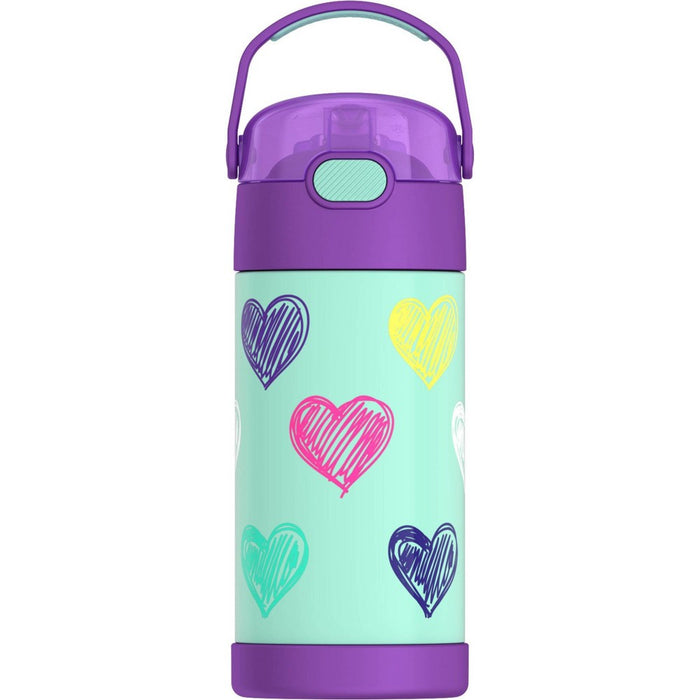 Thermos Kids' 12oz Stainless Steel FUNtainer Water Bottle with Bail Handle