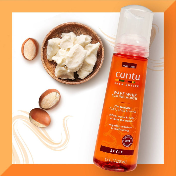 Cantu Wave Whip Curling Mousse - 8.4 fl oz