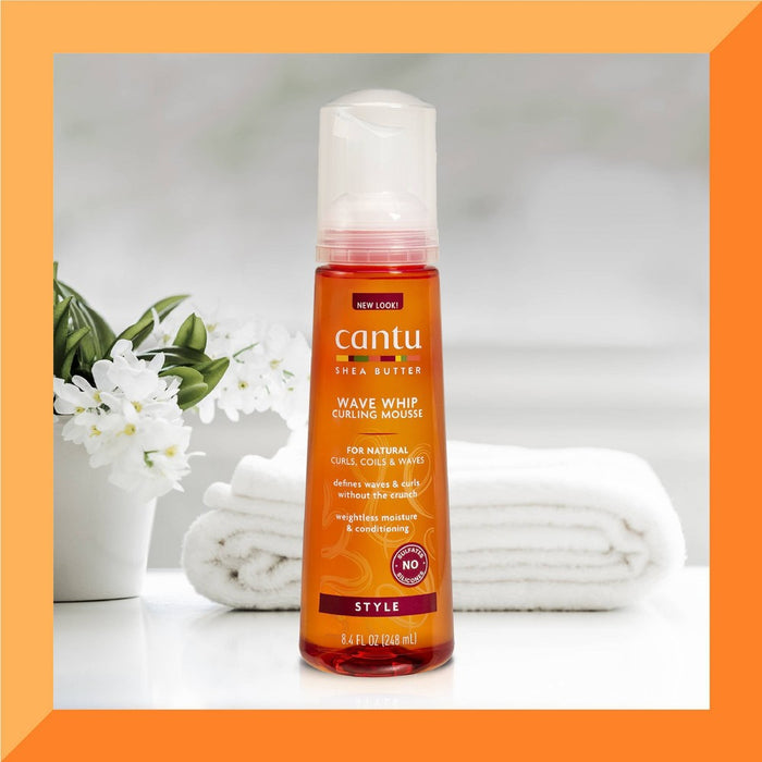 Cantu Wave Whip Curling Mousse - 8.4 fl oz