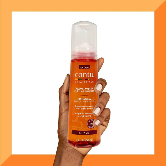 Cantu Wave Whip Curling Mousse - 8.4 fl oz