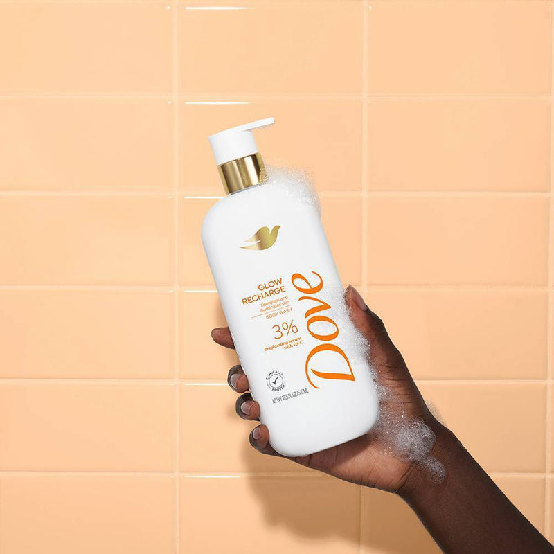 Dove Serum Body Wash - Glow Recharge - 18.5 fl oz