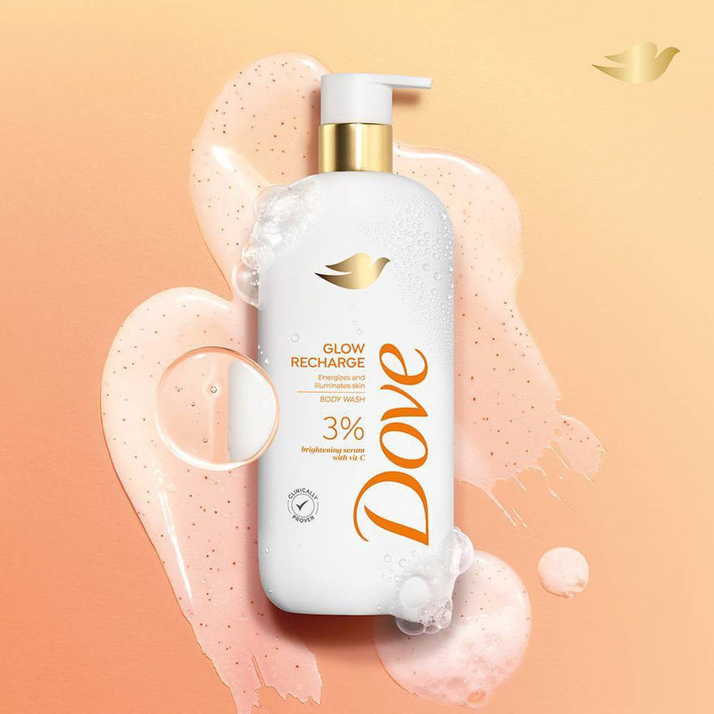 Dove Serum Body Wash - Glow Recharge - 18.5 fl oz