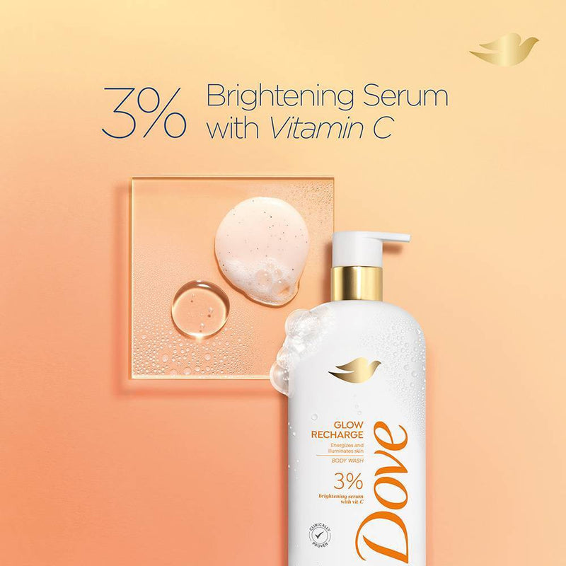 Dove Serum Body Wash - Glow Recharge - 18.5 fl oz