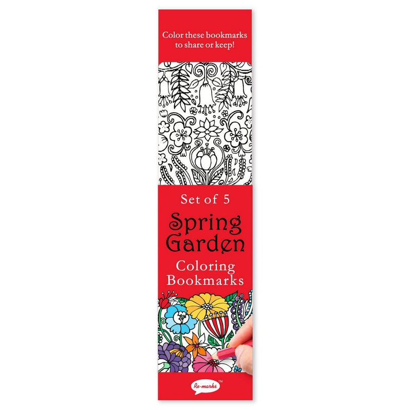 Coloring Bookmark - Set of 5