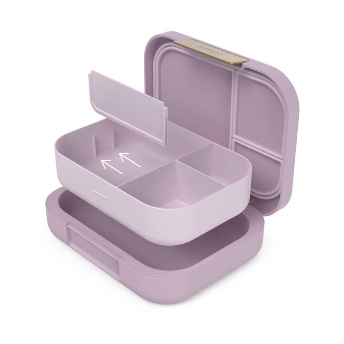 Bentgo Modern 4 Compartment Bento Style Leakproof Lunch Box - Orchid