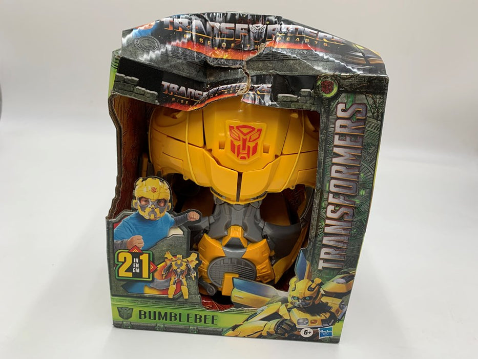 Transformers Rise of The Beasts Movie Bumblebee 2-in-1 Mask / FIGURE SEE DETAILS