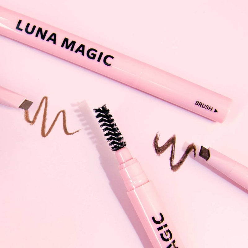LUNA MAGIC Eyebrow Pencil - Black - 0.3oz