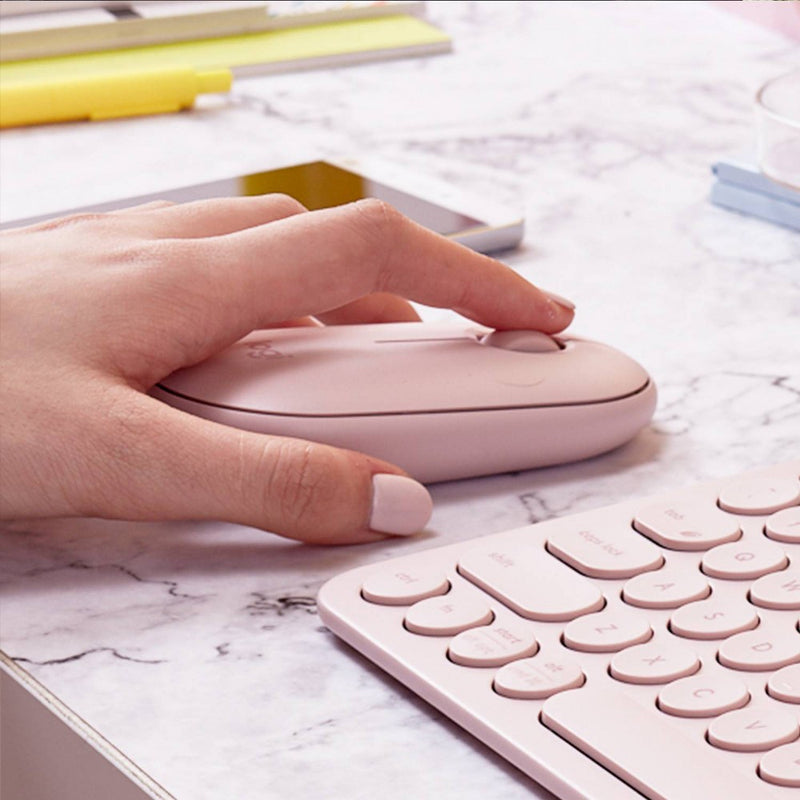 Pebble 350 Bluetooth Mouse - Light Pink