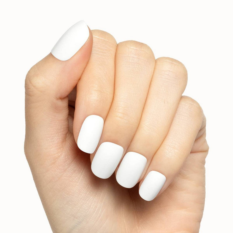 Olive & June Fake Nails - XS Squoval - Swan - 32ct: Press-On, 7-Day Wear, Real-Looking Fit, Non-Toxic Adhesive