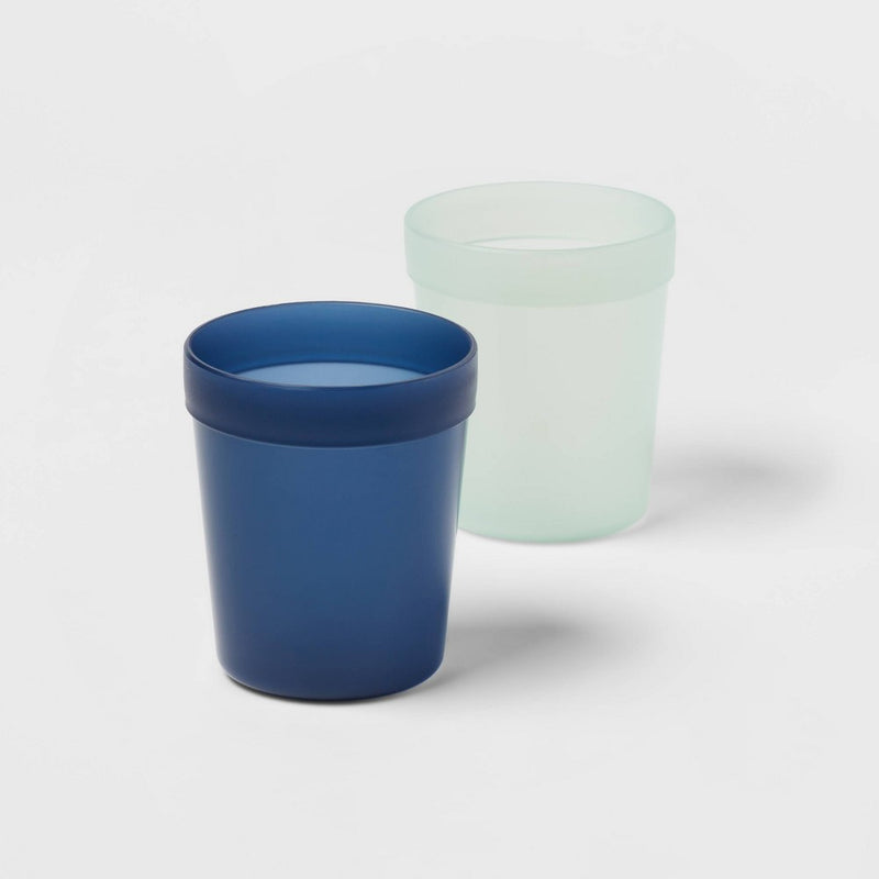 8oz 6pk Plastic Solid Kids' Tumblers - Pillowfort
