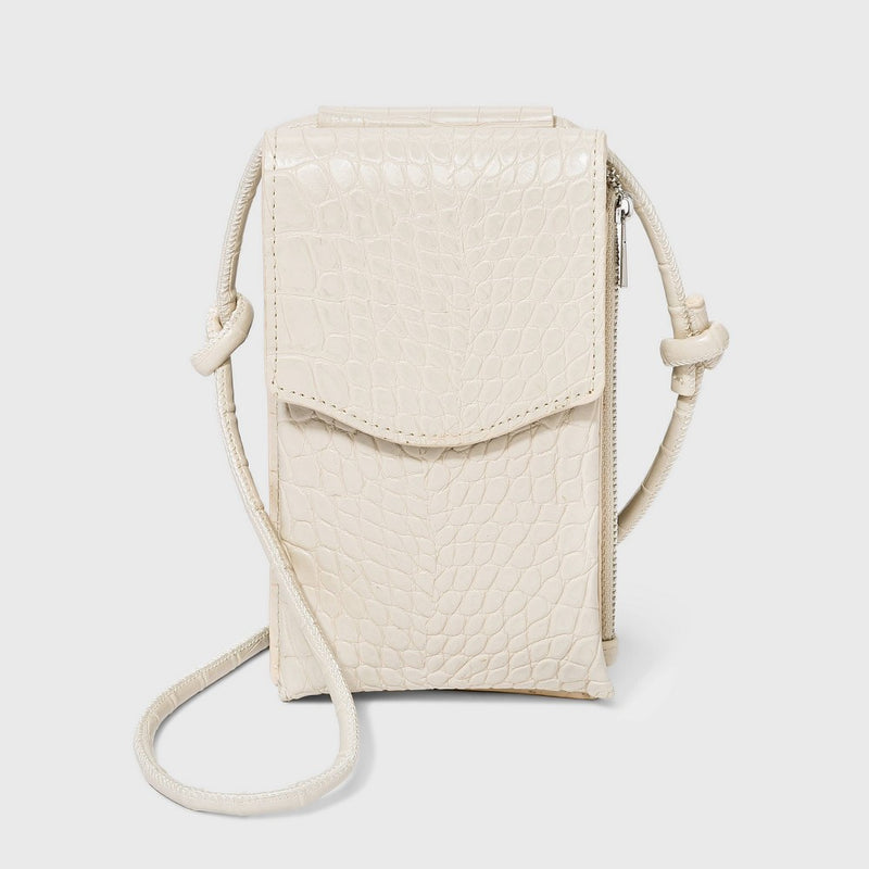Phone Crossbody Bag - A New Day Cream