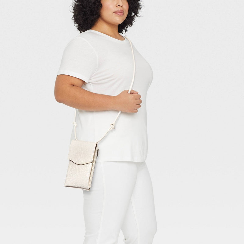 Phone Crossbody Bag - A New Day Cream