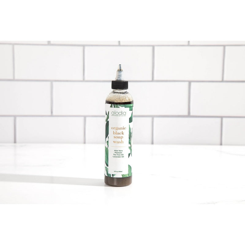 Alodia Nourish and Heal Organic Hair Soap Wash - Black - 8 fl oz