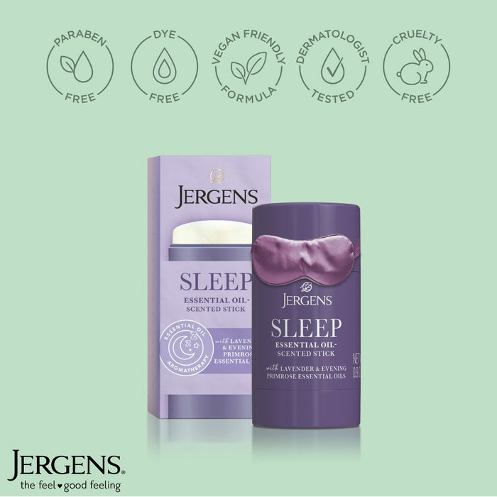 Jergens Sleep Essential Oil Balm Stick - Scented - 0.9oz