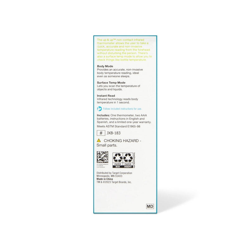 Temple Non-Contact IR Thermometer - up & up