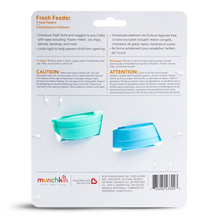 Munchkin Fresh Food Feeder - 2pk