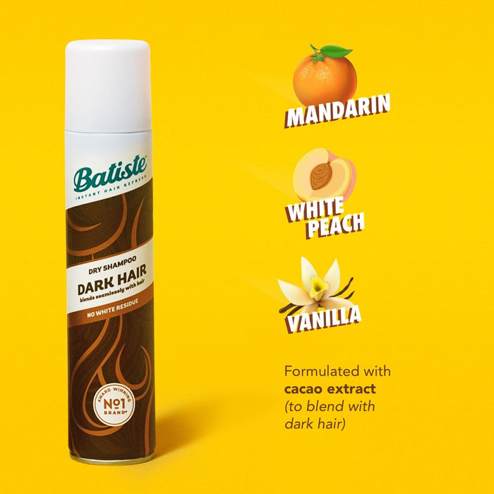 Batiste Dark Brown Dry Shampoo - 3.81oz