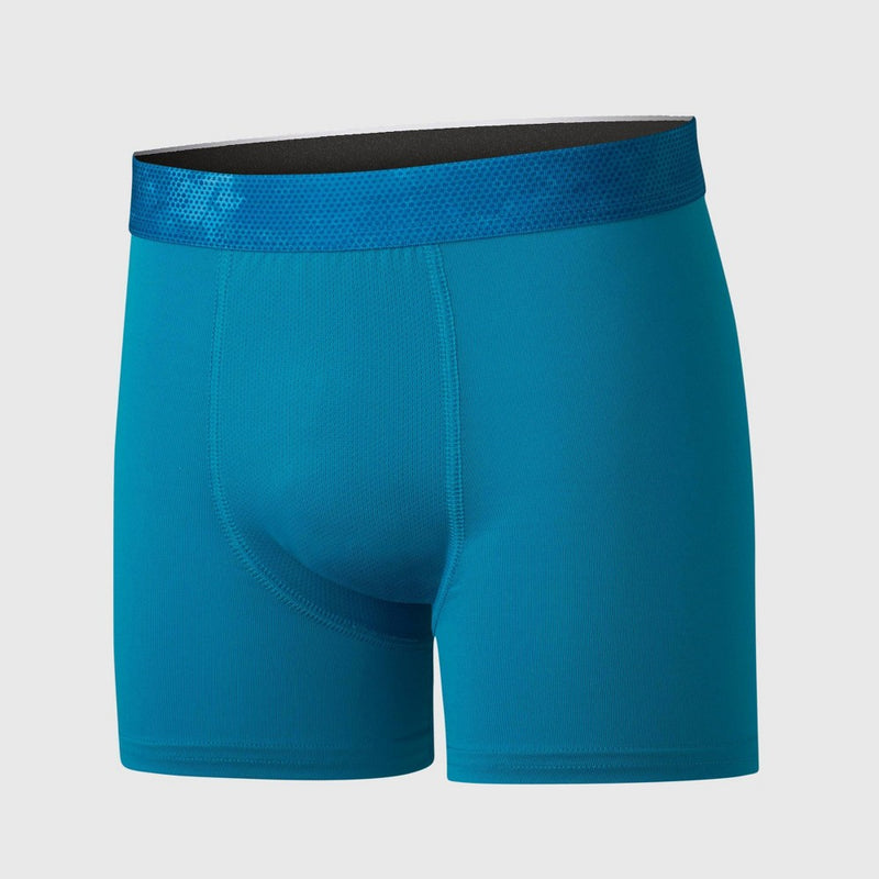 Hanes Boys' 5pk X-Temp Boxer Briefs - Blue L
