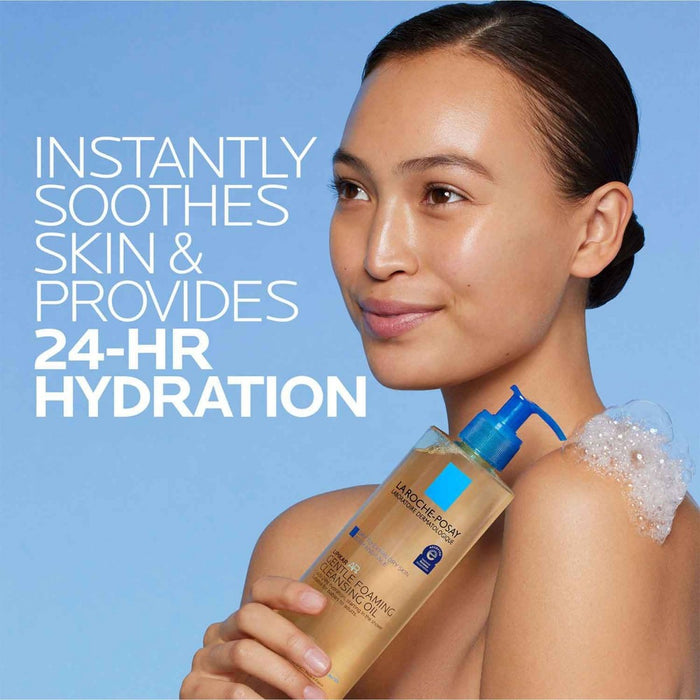 La Roche Posay Lipikar AP+ Gentle Foaming Cleansing Oil - EXP 06/2027