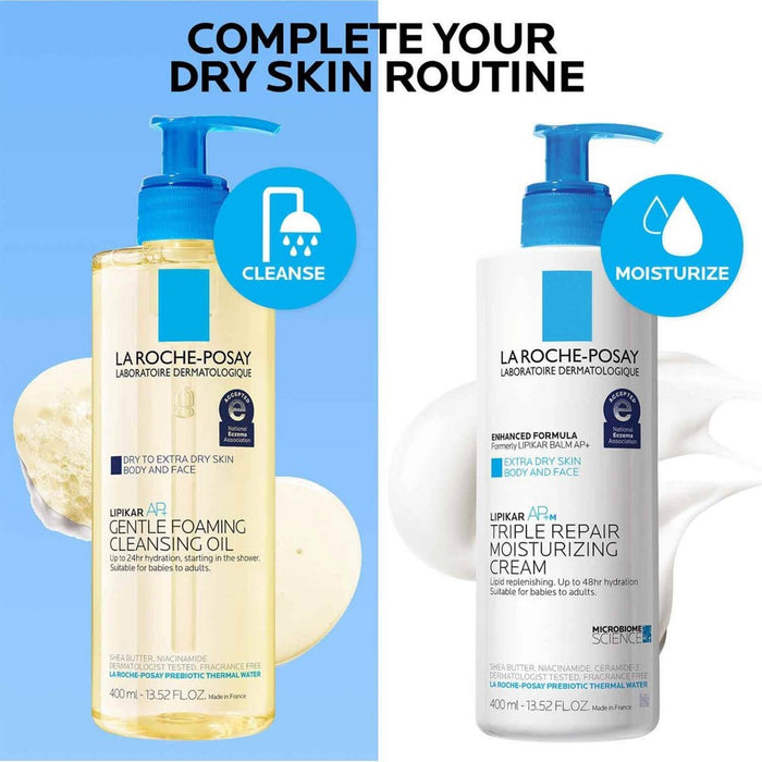 La Roche Posay Lipikar AP+ Gentle Foaming Cleansing Oil - EXP 06/2027