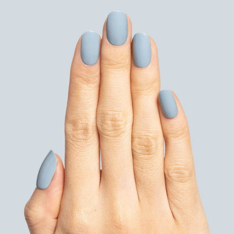 Olive & June Round Fake Nails - Vintage - 32ct: Press-On Mani, Adhesive Tabs, 7-Day Wear, Gloss Finish, 90% Recycled Plastic