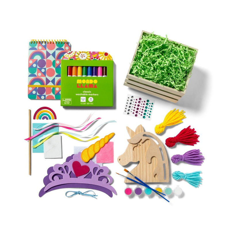 Pre-Filled Easter Basket Unicorn - Mondo Llama