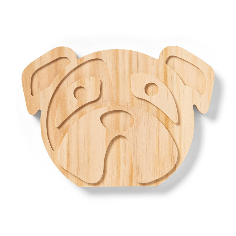 Freestanding Wood Dog - Mondo Llama