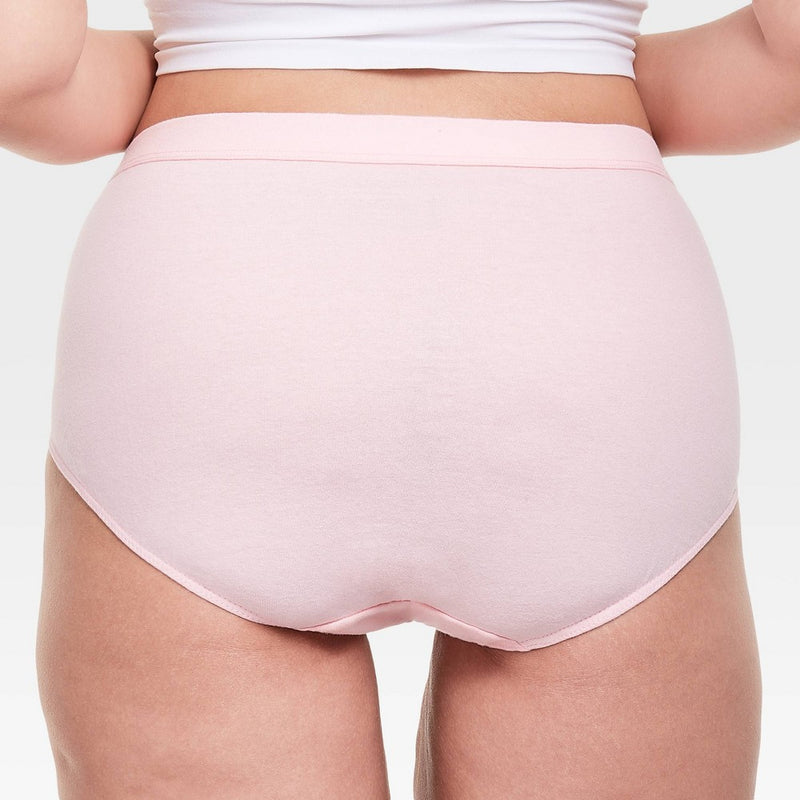 Hanes Women's 6pk Pure Comfort Organic Cotton Briefs - Colors May Vary 7