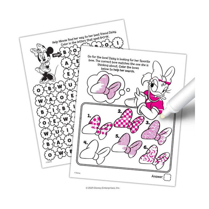 Minnie Mouse Imagine Ink Mess Free Game Book