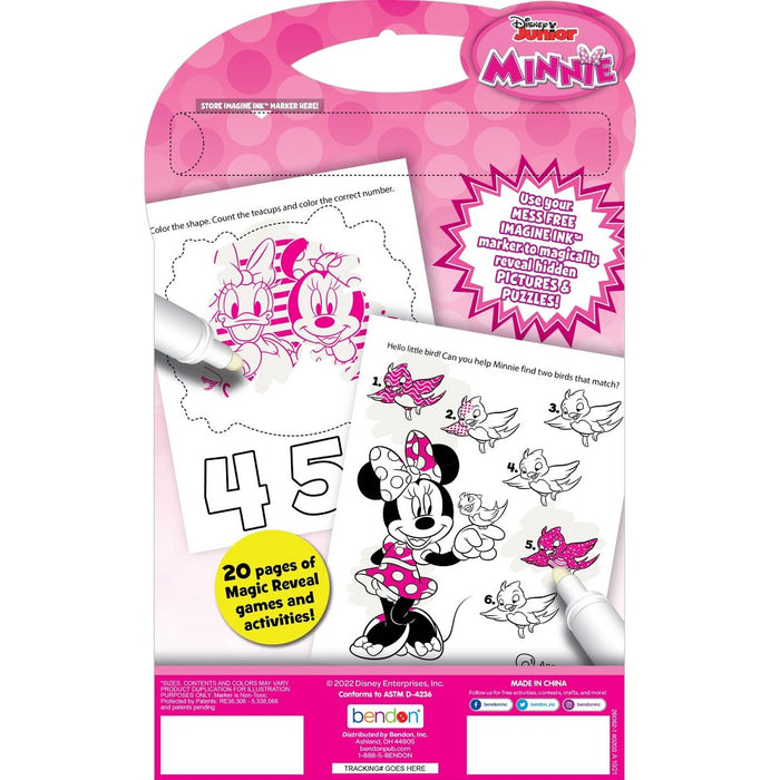 Minnie Mouse Imagine Ink Mess Free Game Book