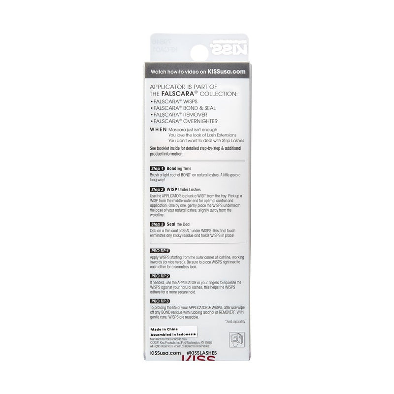 KISS Products Falscara False Eyelash Wisps Mistake Proof Applicator