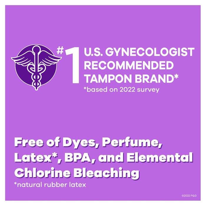 Tampax Radiant Triple Pack Regular/Super/Super Plus Absorbency Tampons Trio - Unscented - 28ct