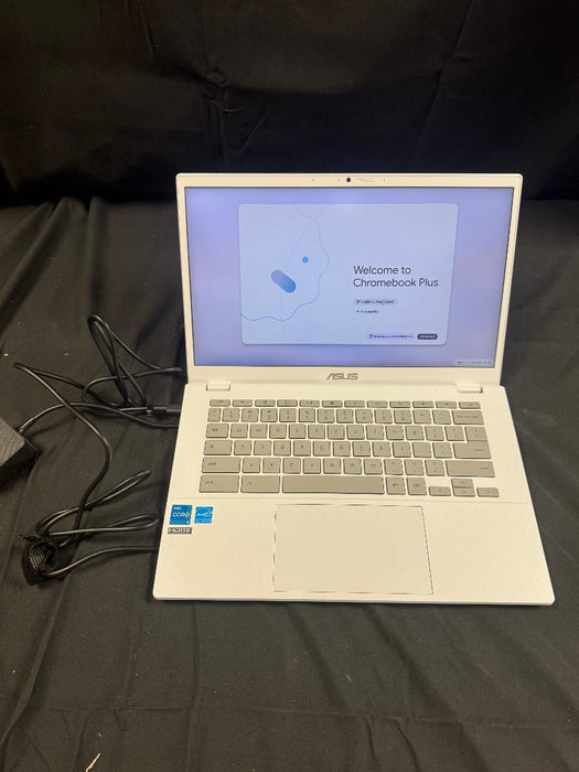 ASUS 14" FHD Chromebook Plus CX34 - Intel Core i3 - White SEE DETAILS